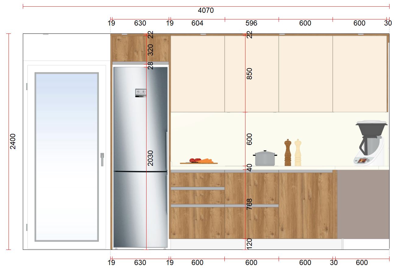 Mueble De Cocina Con Columna Central Ekehome Mueble De Cocina Con Columna Central Ekehome