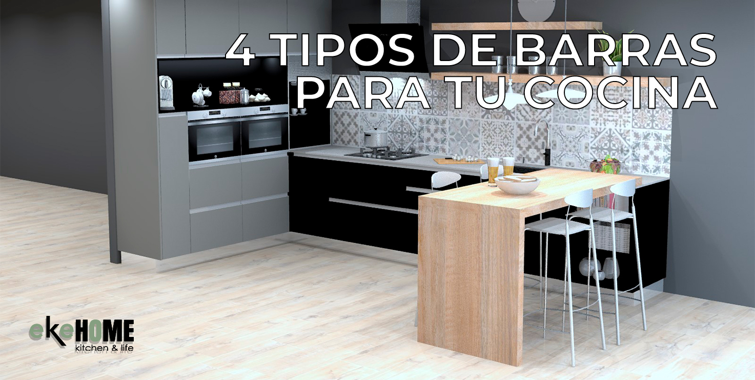 Cocinas con barra americana