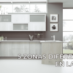 5 zonas diferenciadas en la cocina